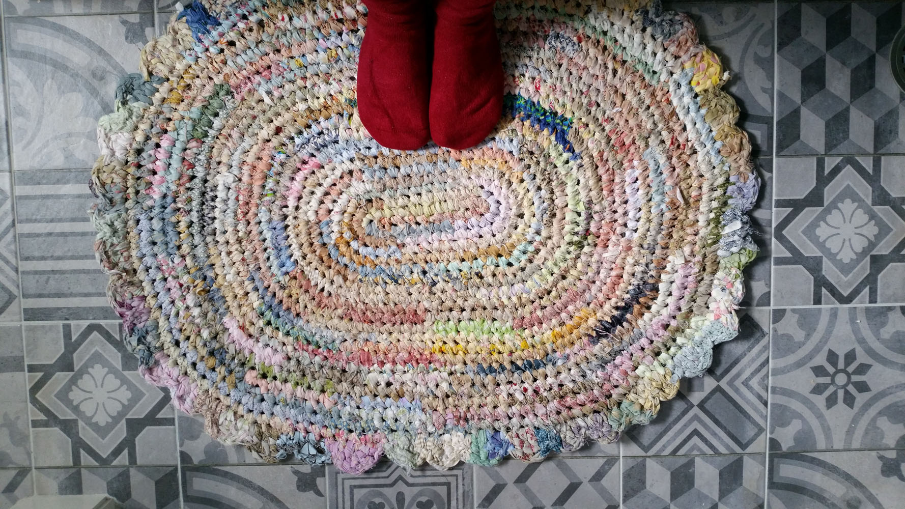 Tutorial – How to Crochet a Rag Rug