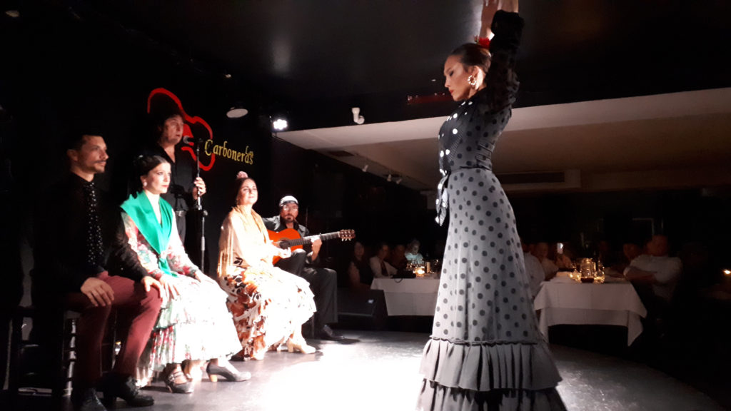 Flamenco dancers in Spain